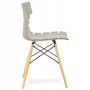 Voir la diapositive 3 : Paris Prix Chaise Design  Visby  82cm Gris