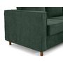 Voir la diapositive 6 : LISA DESIGN Jake - canapé déhoussable d'angle droit 5 places en velours texturé
