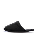 CALVIN KLEIN JEANS Chaussons Noir Femme Calvin Klein Jeans Slipper Satin Moire. Coloris disponibles : Noir