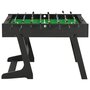 Voir la diapositive 2 : VIDAXL Table de football pliante 121 x 61 x 80 cm Noir