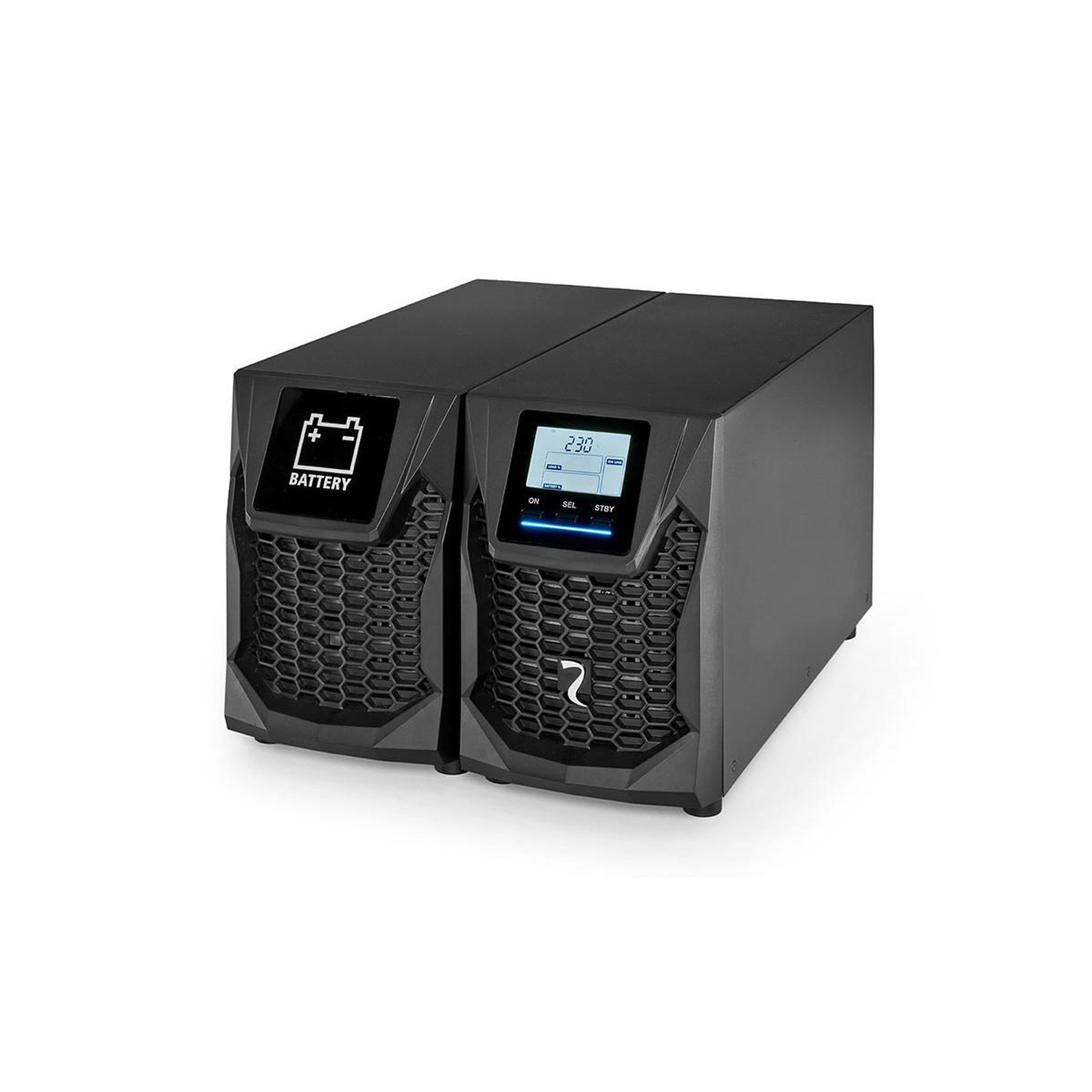 Voir la diapositive 3 : RIELLO Riello sentinel pro2 700 alimentation d'énergie non interruptible double-conversion (en ligne) 0,7 kva 700 w 4 sortie(s) ca