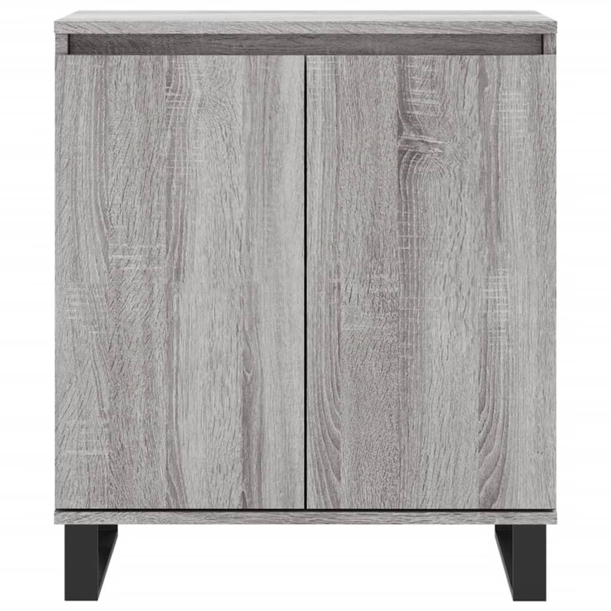 Voir la diapositive 5 : VIDAXL Buffet Sonoma gris 60x35x70 cm Bois d'ingenierie