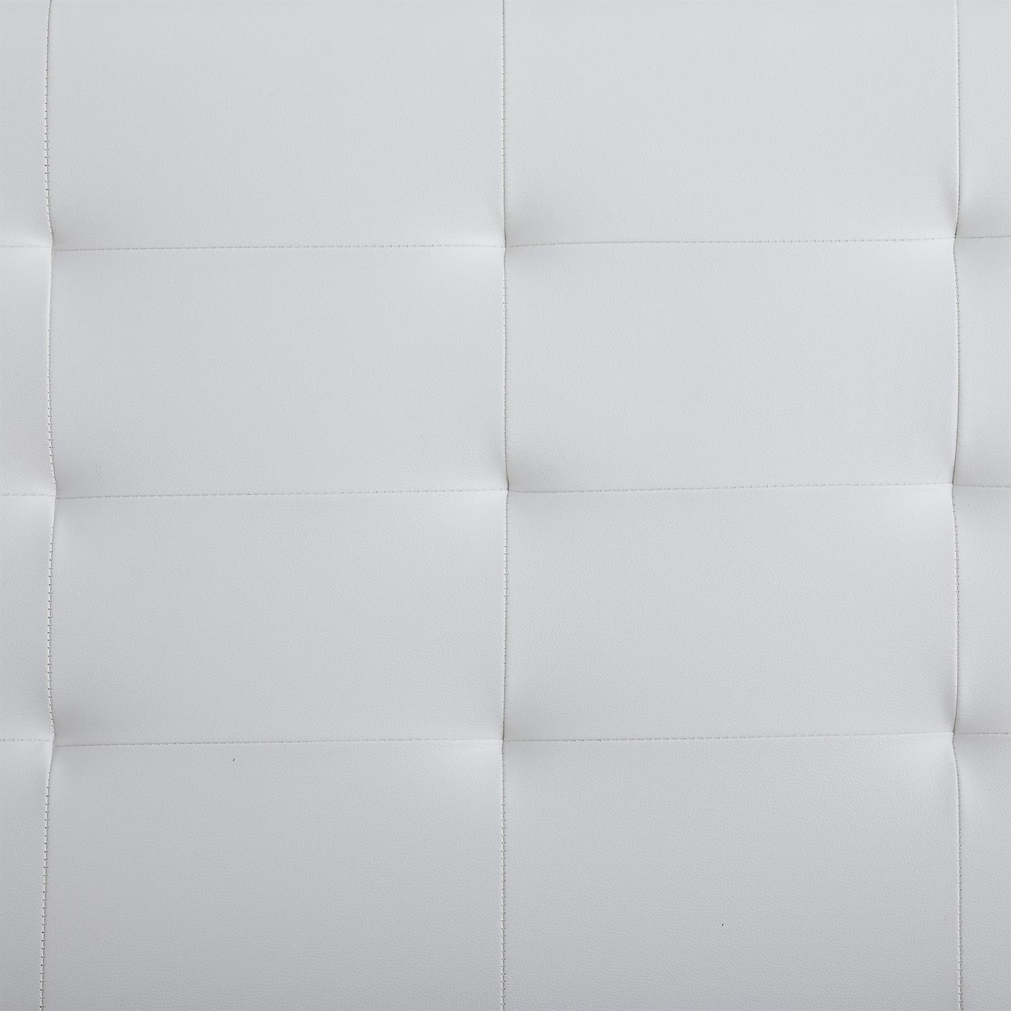 Voir la diapositive 4 : IDIMEX Lit simple REVE, 90 x 190 cm, capitonné avec sommier, revêtement synthétique