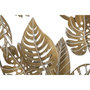 Voir la diapositive 3 : Paris Prix Décoration Murale Ronde en Métal  Jungle  80cm Or