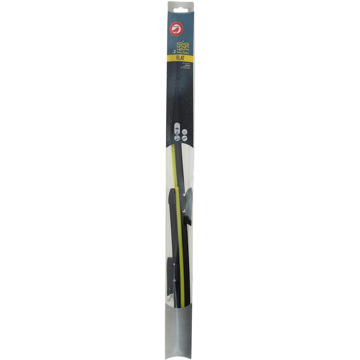 AUCHAN 2 balais d'essuie-glace WEST FLAT WIPER BLADE (650+350MM)