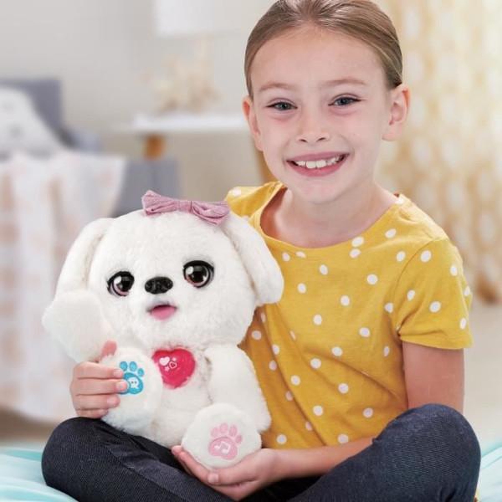 Voir la diapositive 5 : VTECH Vtech kisskiss - mon toutou bisous blanc