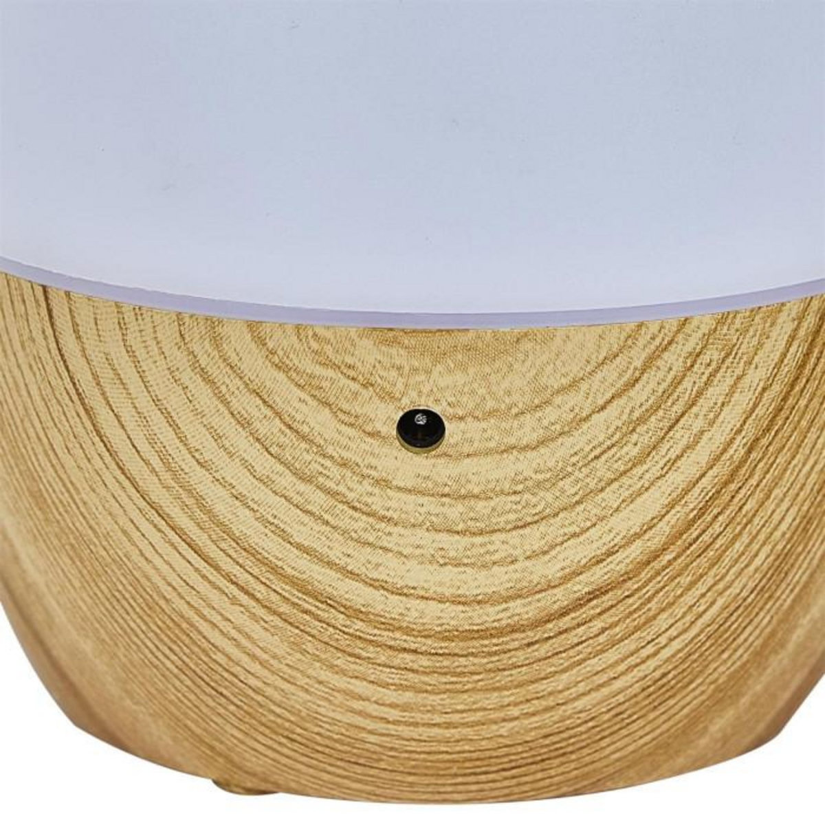 Paris Prix Diffuseur d'Huiles Essentielles  Lumineux  18cm Blanc