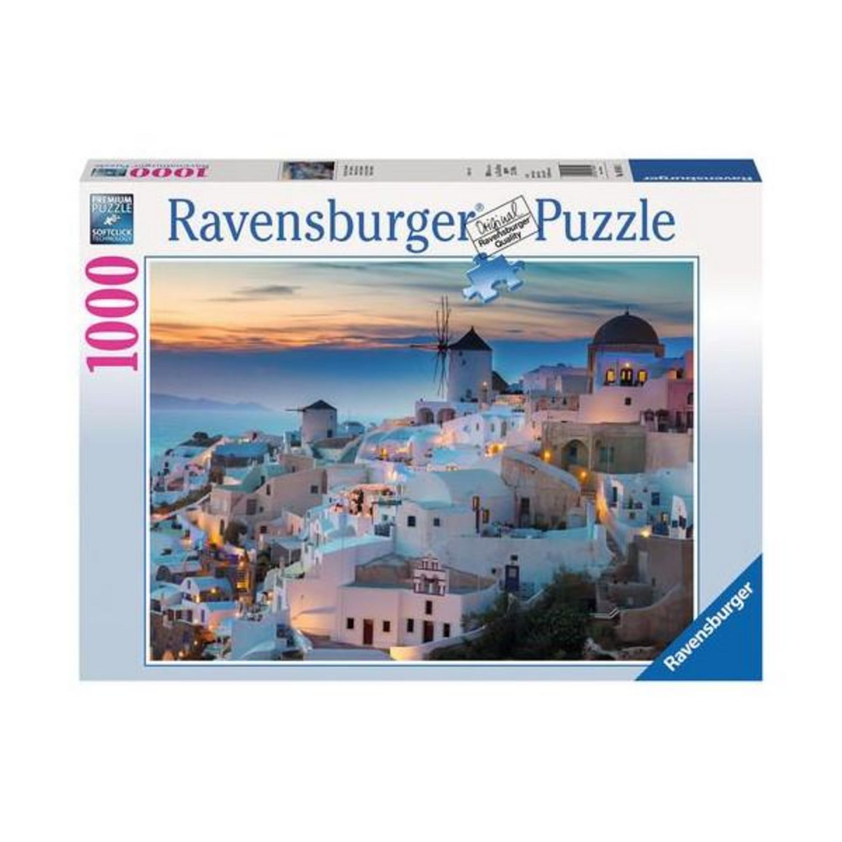 RAVENSBURGER Puzzle 1000 pièces Ravensburger Santorin