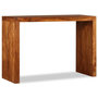 Voir la diapositive 1 : VIDAXL Table console Bois massif avec finition miel 110x40x76 cm