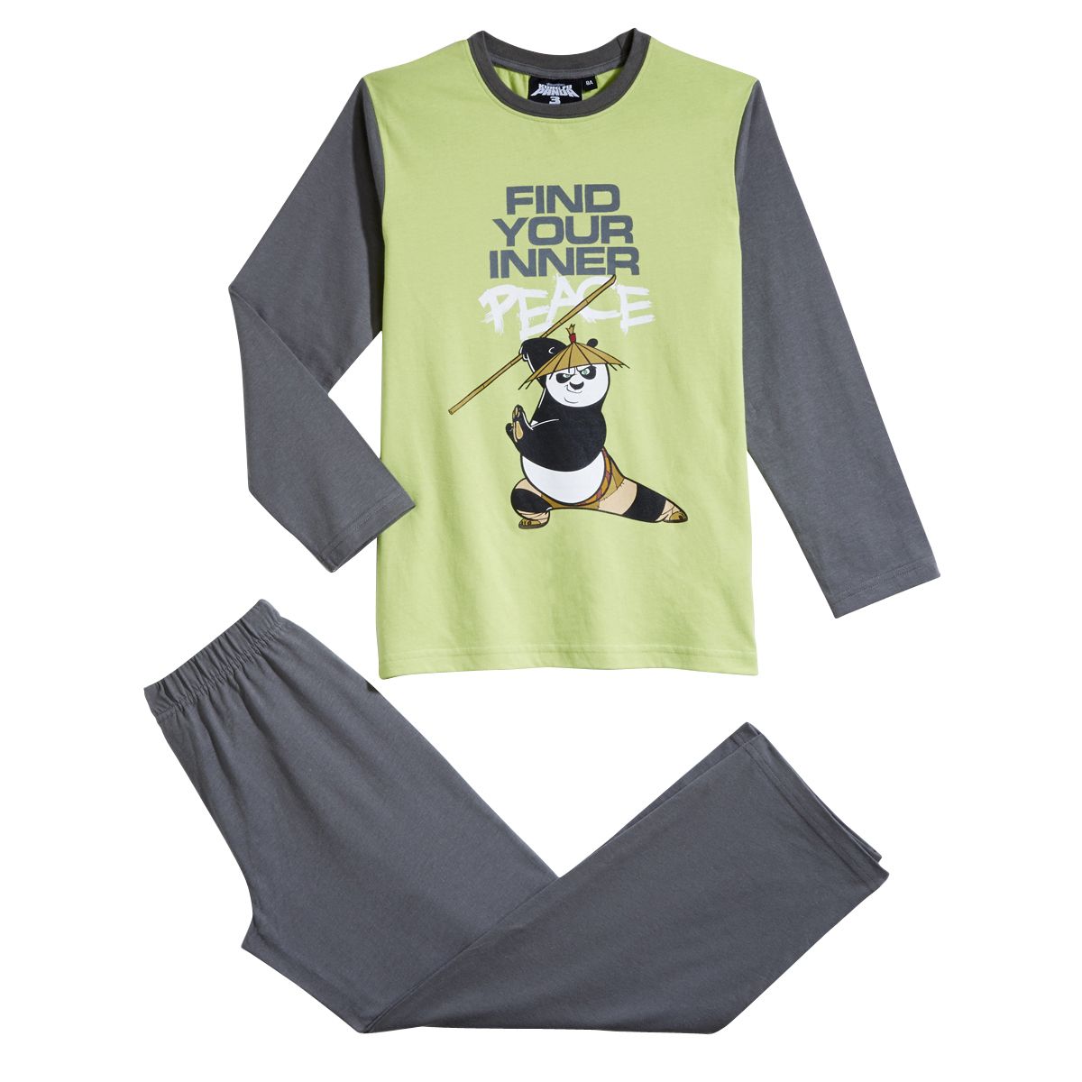 KUNG FU PANDA Pyjama garçon du 2 au 8 ans