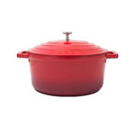 BAUMALU Cocotte Baumalu Aluminium Coulé 4,65 Litres Rouge