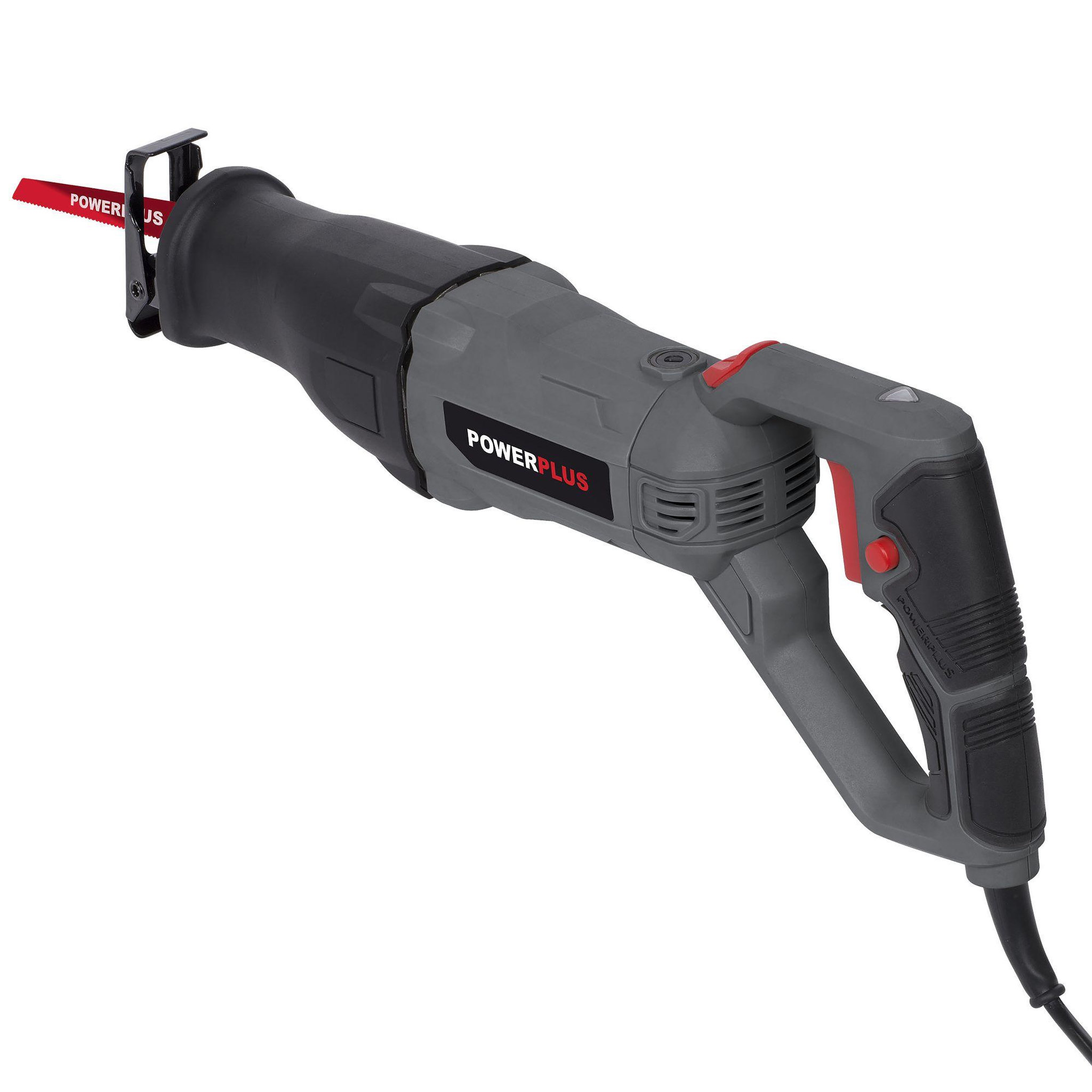 Voir la diapositive 2 : POWERPLUS Scie sabre 710w à tête rotative 180°