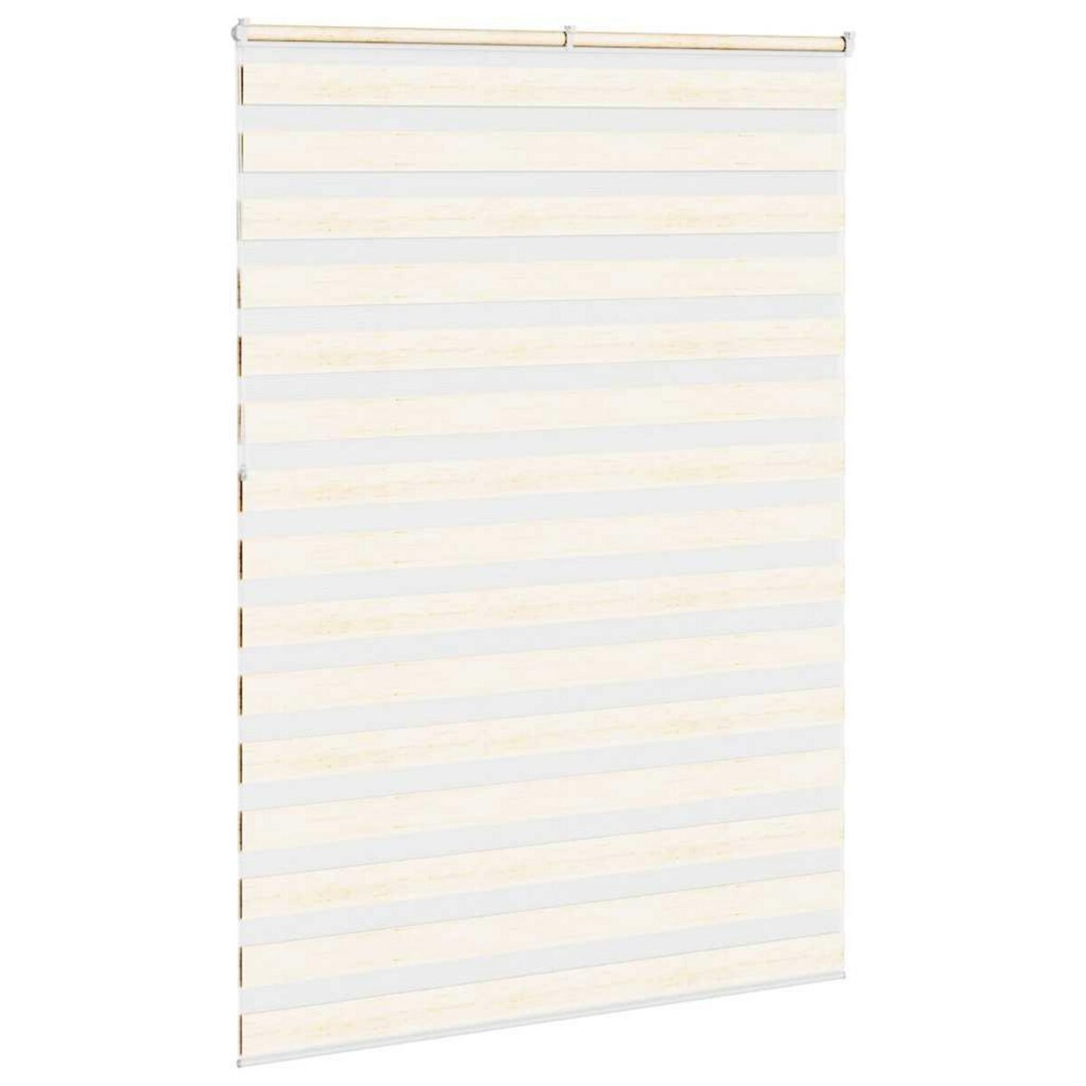 VIDAXL Store zebre beige marbre largeur du tissu 150,9 cm polyester