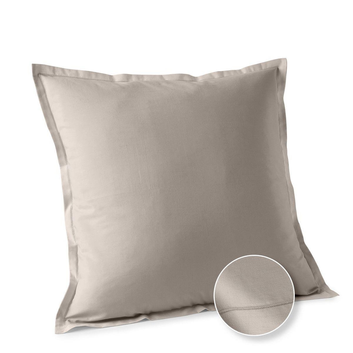 ACTUEL Taie d'oreiller unie en coton 57 fils - collection permanente