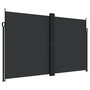 Voir la diapositive 2 : VIDAXL Auvent lateral retractable noir 200x1000 cm