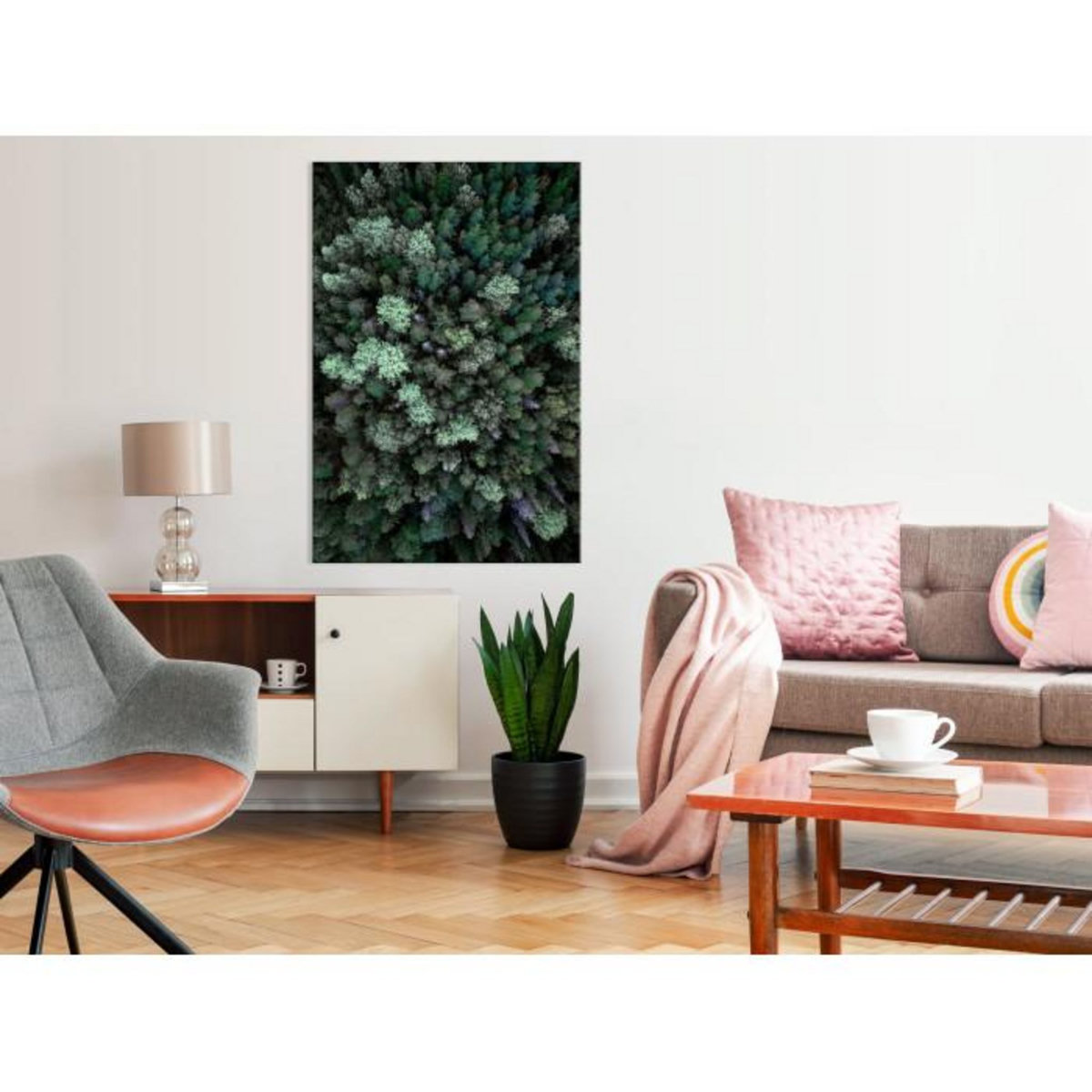 Paris Prix Tableau Imprimé  Flying Over Forest