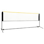 VIDAXL Filet de badminton reglable 400x103x94-158 cm Metal