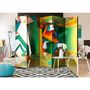 Voir la diapositive 2 : Paris Prix Paravent 5 Volets  Colourful Space  172x225cm