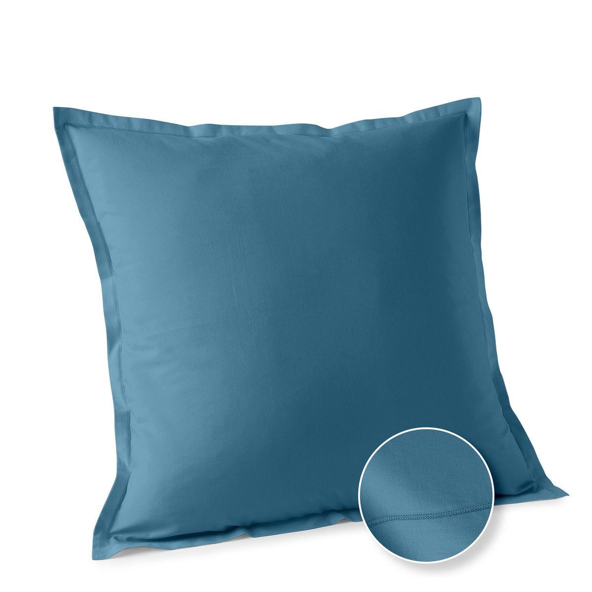 Voir la diapositive 1 : ACTUEL Taie d'oreiller unie en coton 57 fils - collection permanente