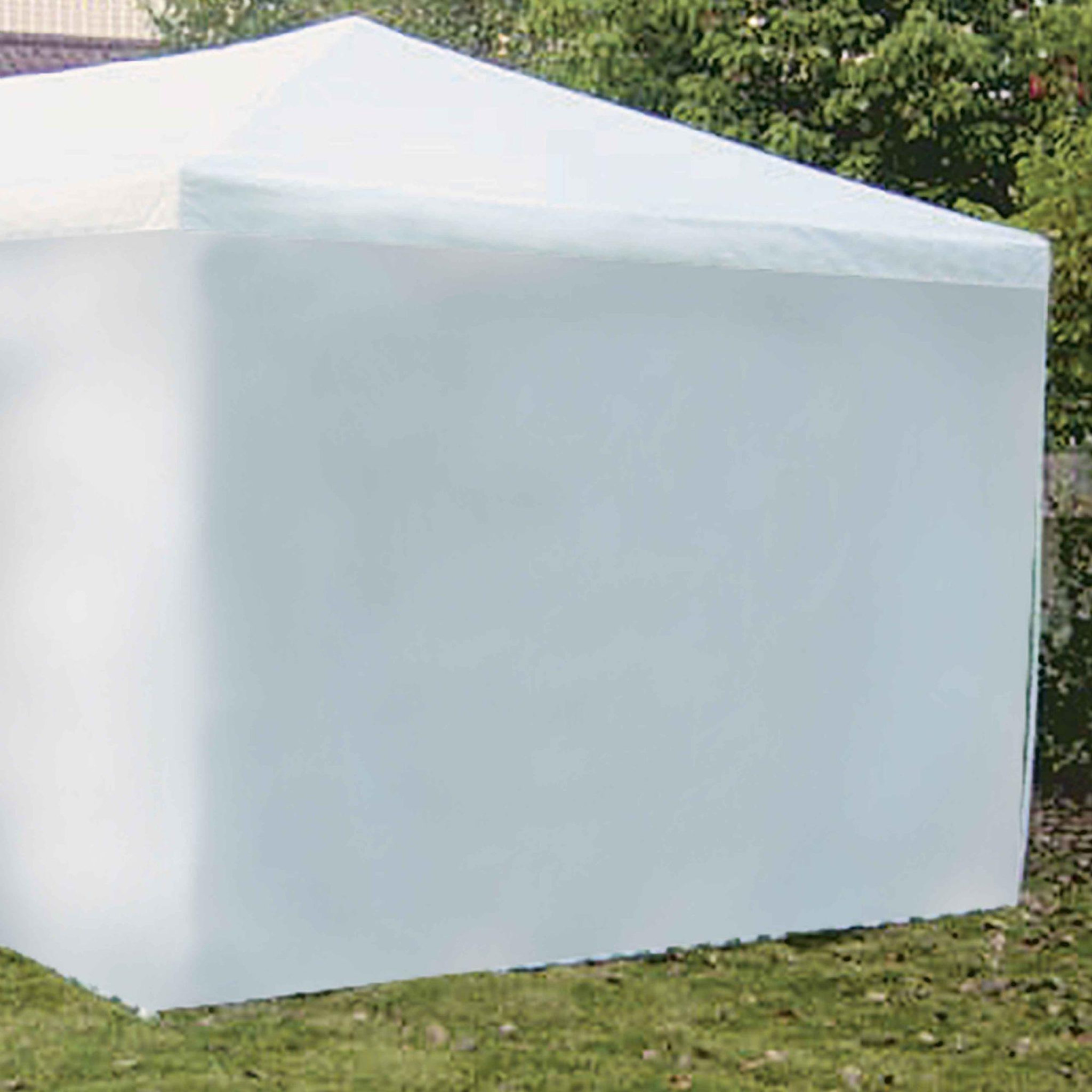 WERKAPRO Coté de tente mur blanc 2.9m x h 1,90m