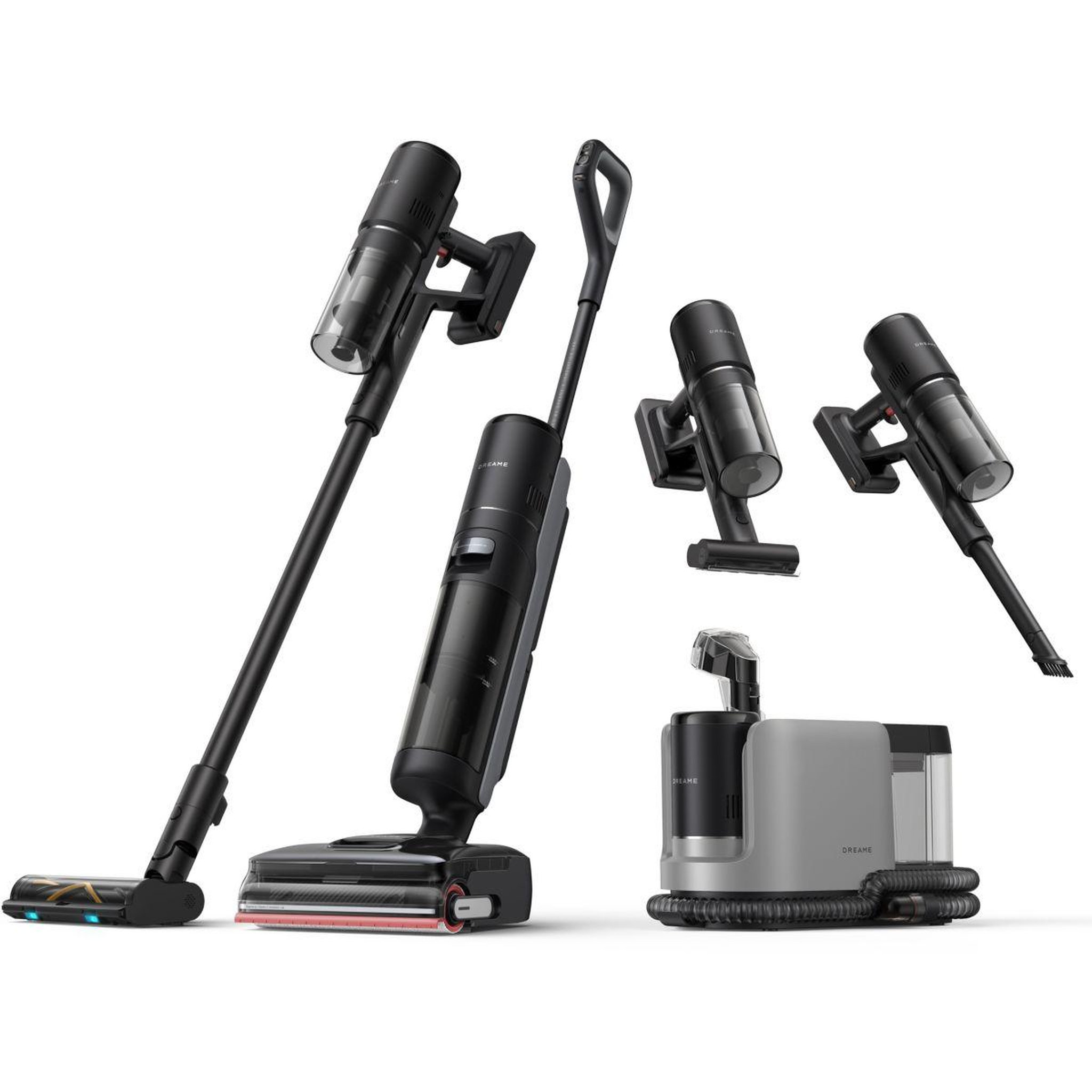 DREAME Aspirateur laveur h15 mix 3-en-1 - laveur, aspirateur balai et shampouineuse