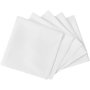 Voir la diapositive 2 : VIDAXL Serviettes de table 100 pcs Blanc 50x50 cm