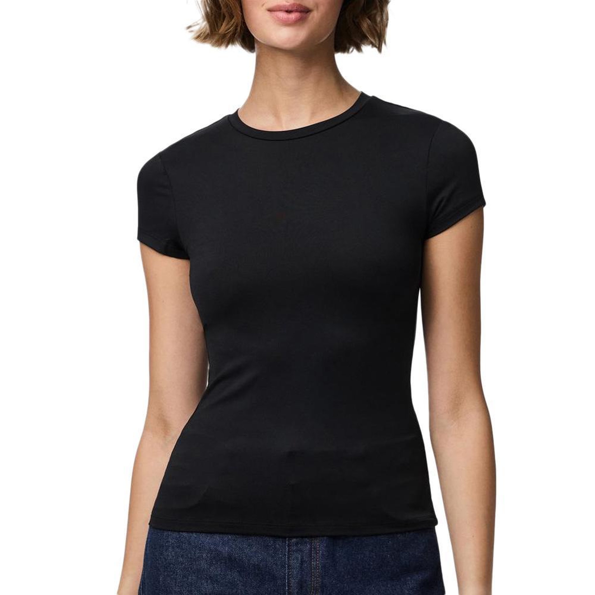 Voir la diapositive 5 : Pieces T Shirt  Femme Pieces Fylla