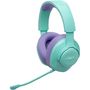 Voir la diapositive 4 : JBL Casque gamer QUANTUM 360 BLEU CYAN