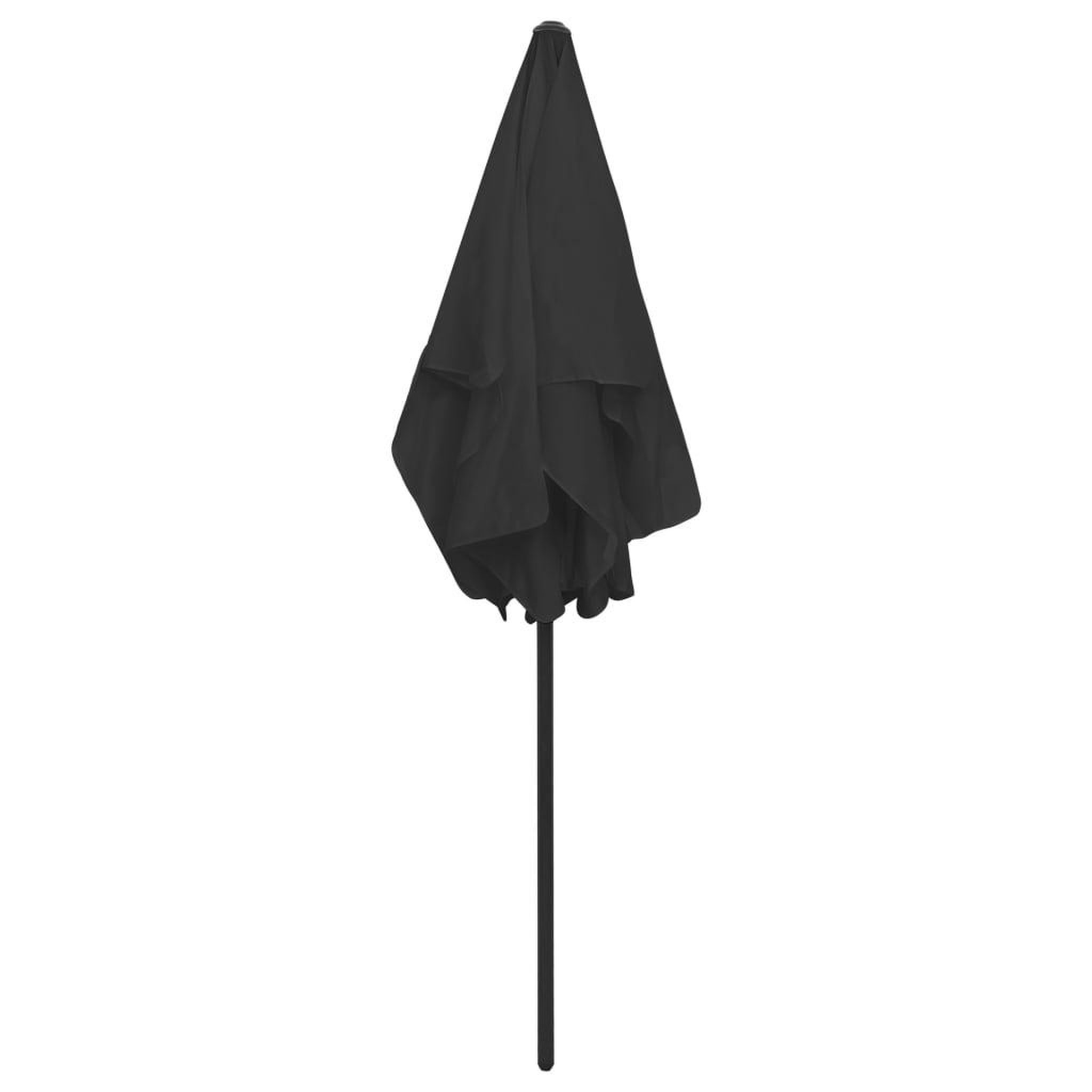 Voir la diapositive 5 : VIDAXL Parasol de plage noir 180x120 cm