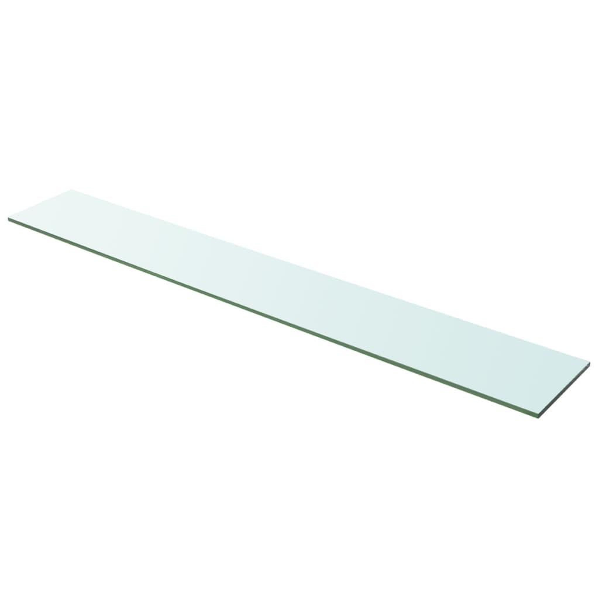 Voir la diapositive 1 : VIDAXL Panneau pour etagere Verre transparent 100 x 15 cm