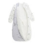 Voir la diapositive 3 : Petit Béguin Gigoteuse d'hiver en velours avec manches amovibles Chatmallow
