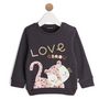 Voir la diapositive 1 : INEXTENSO Sweat molleton bébé fille