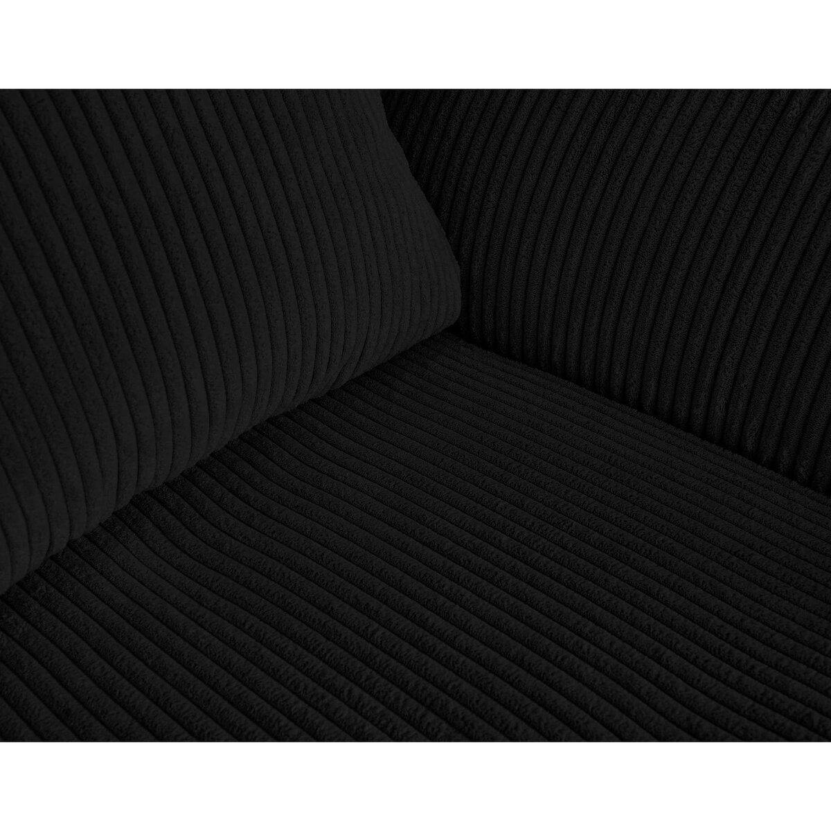 LISA DESIGN Rune - canapé 3 places - en velours côtelé