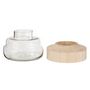 Voir la diapositive 2 : Paris Prix Vase Rond Design  Galupa  25cm Marron Clair & Transparent