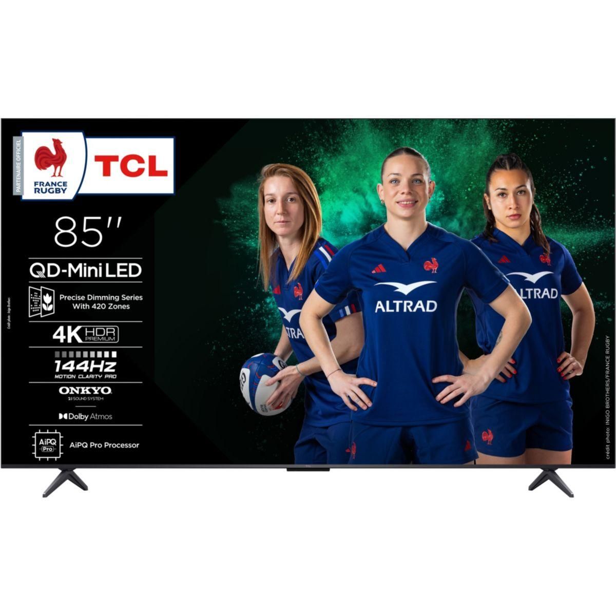 TCL TV Mini Led 85C69K 2025-85 pouces (215cm)