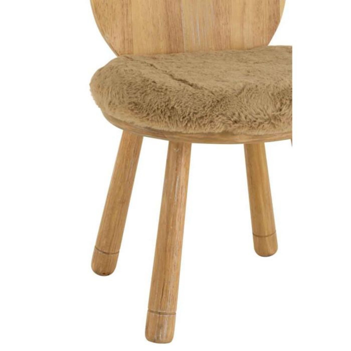 Paris Prix Chaise pour Enfant en Bois  Ours  61cm Naturel