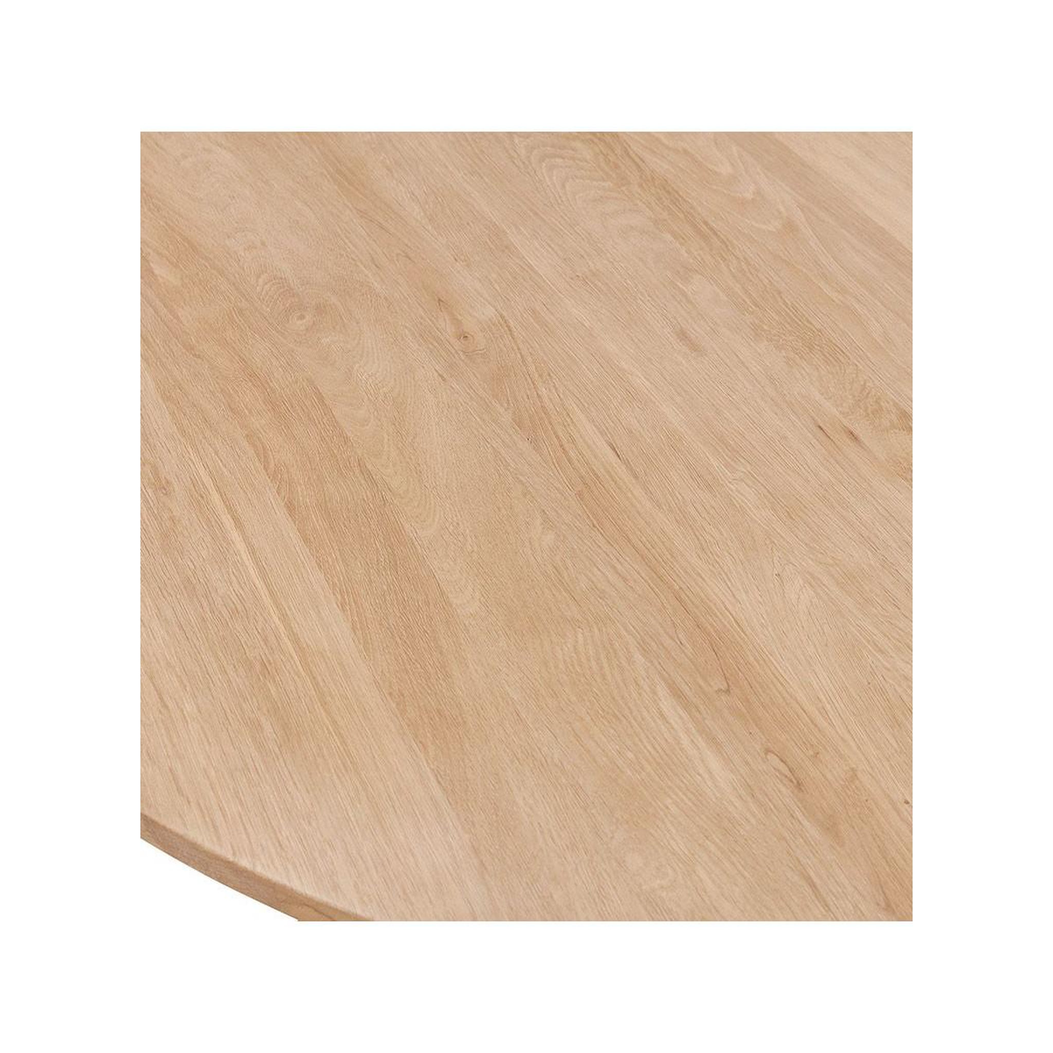 Voir la diapositive 6 : Paris Prix Table de repas scandinave  rita  120cm naturel