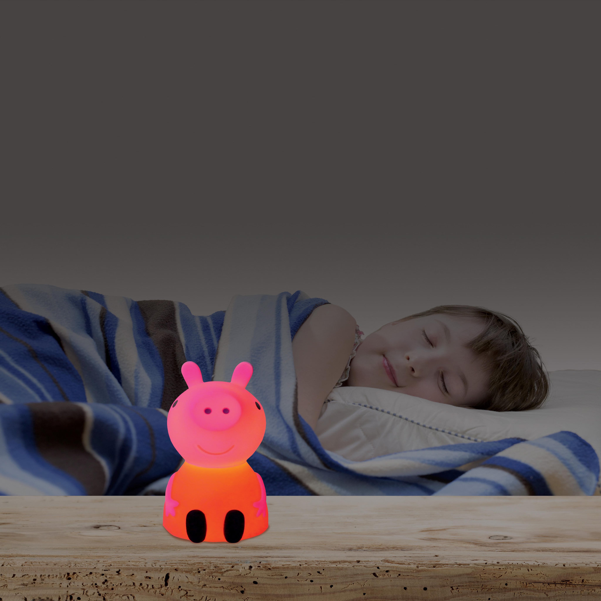 Voir la diapositive 5 : Lexibook Veilleuse Peppa Pig en 3D avec variation de couleurs