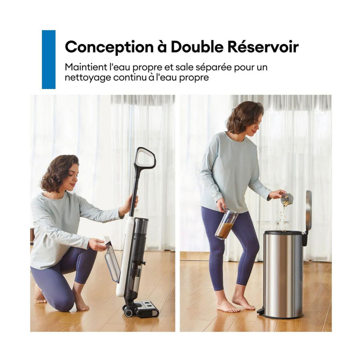 e.ziclean Aspirateur laveur Cyclowash P8 Wet & Dry