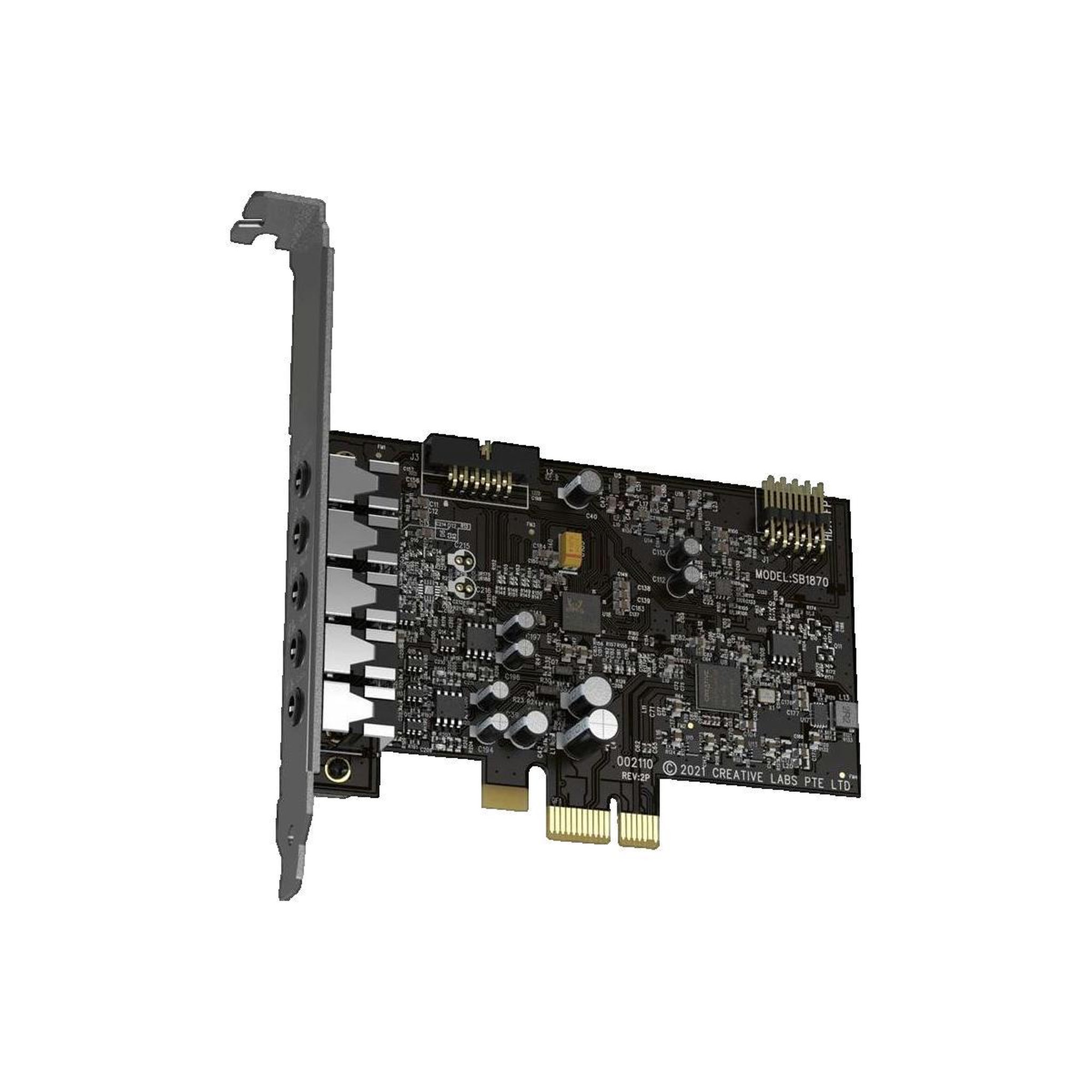 Voir la diapositive 3 : Creative Technology Carte son Creative Sound Blaster Audigy FX V2 compacte