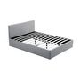 Voir la diapositive 2 : Lit coffre 140x190 cm sommier inclus avec tête de lit WILLOW