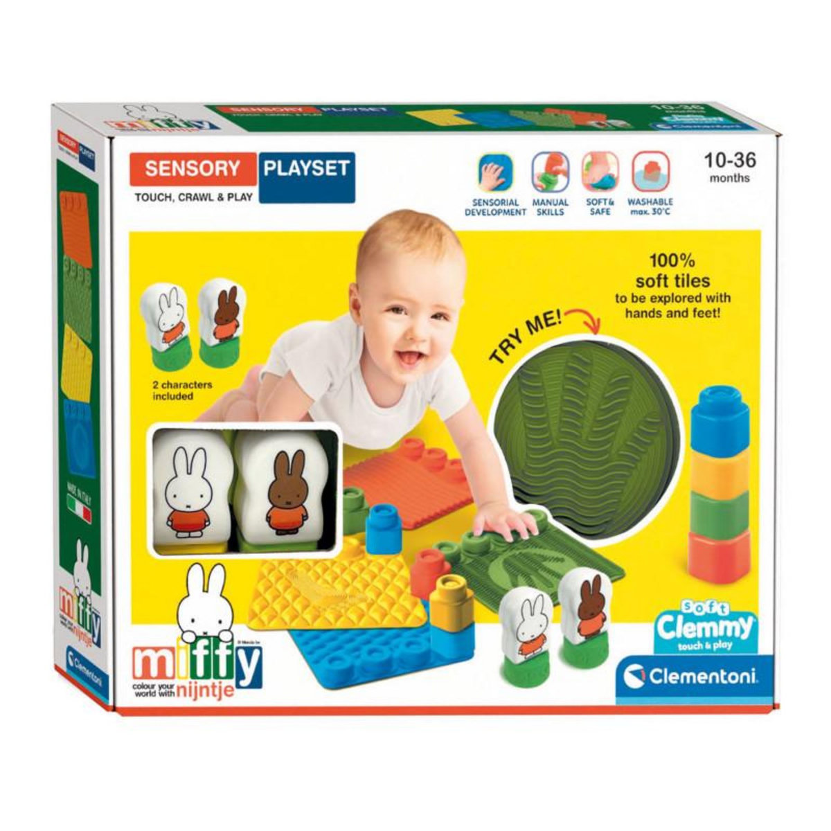 CLEMENTONI Clementoni Clemmy Miffy Sensory Playset 56186