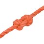 Voir la diapositive 5 : VIDAXL Corde de travail Orange 10 mm 25 m Polypropylene