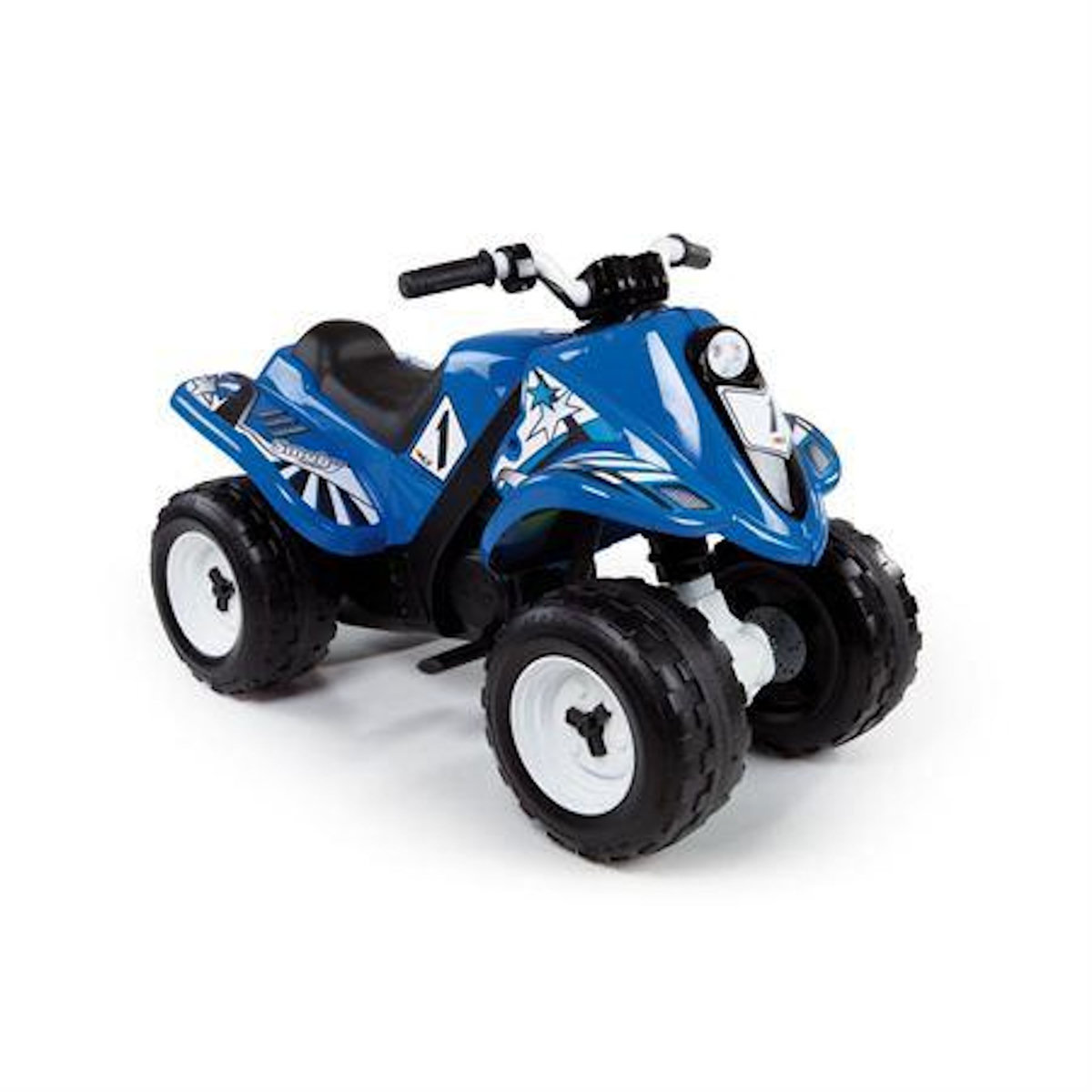 SMOBY Quad rallye électrique bleu