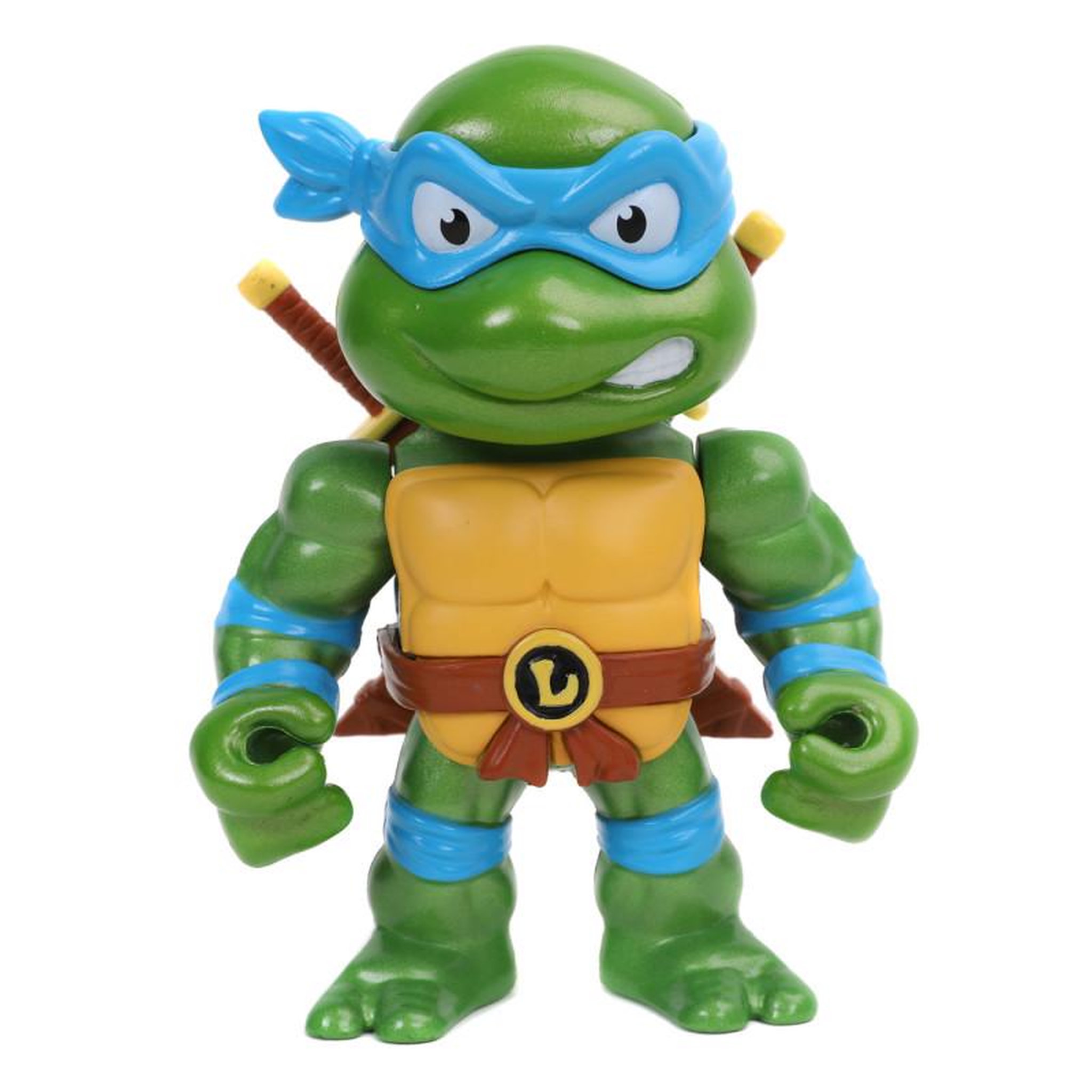 Voir la diapositive 4 : SMOBY Figurine Smoby Leonardo verte et bleue articulée