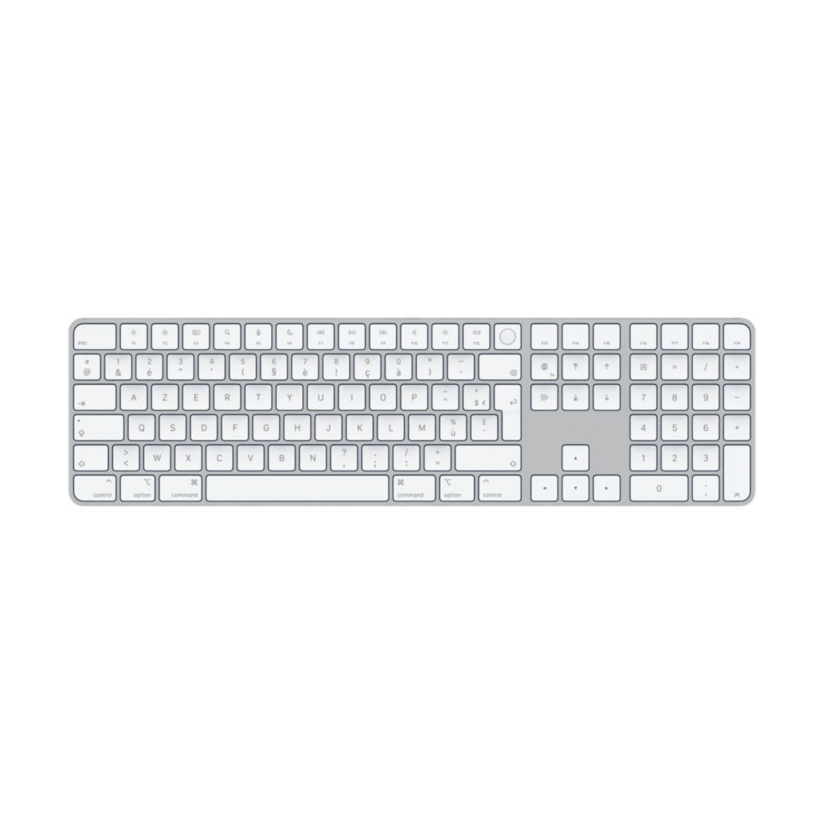 APPLE Clavier sans fil Magic Keyboard avec Touch ID Blanc