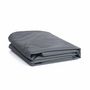 Voir la diapositive 3 : SWEEEK Housse de protection 235x135cm gris foncé - Bâche rectangulaire en polyester enduit PA pour tables de jardin Odenton / Washington