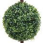 Voir la diapositive 3 : VIDAXL Plante de buis artificiel avec pot Forme de boule Vert 118 cm