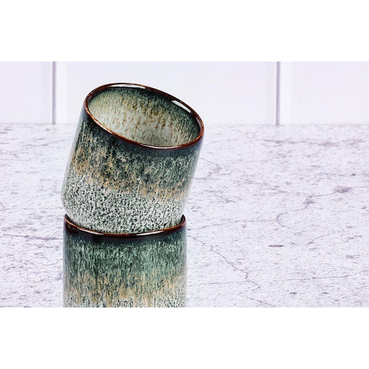 BJORN Tasse GENESIS 8cl - 6 pièces - Terre