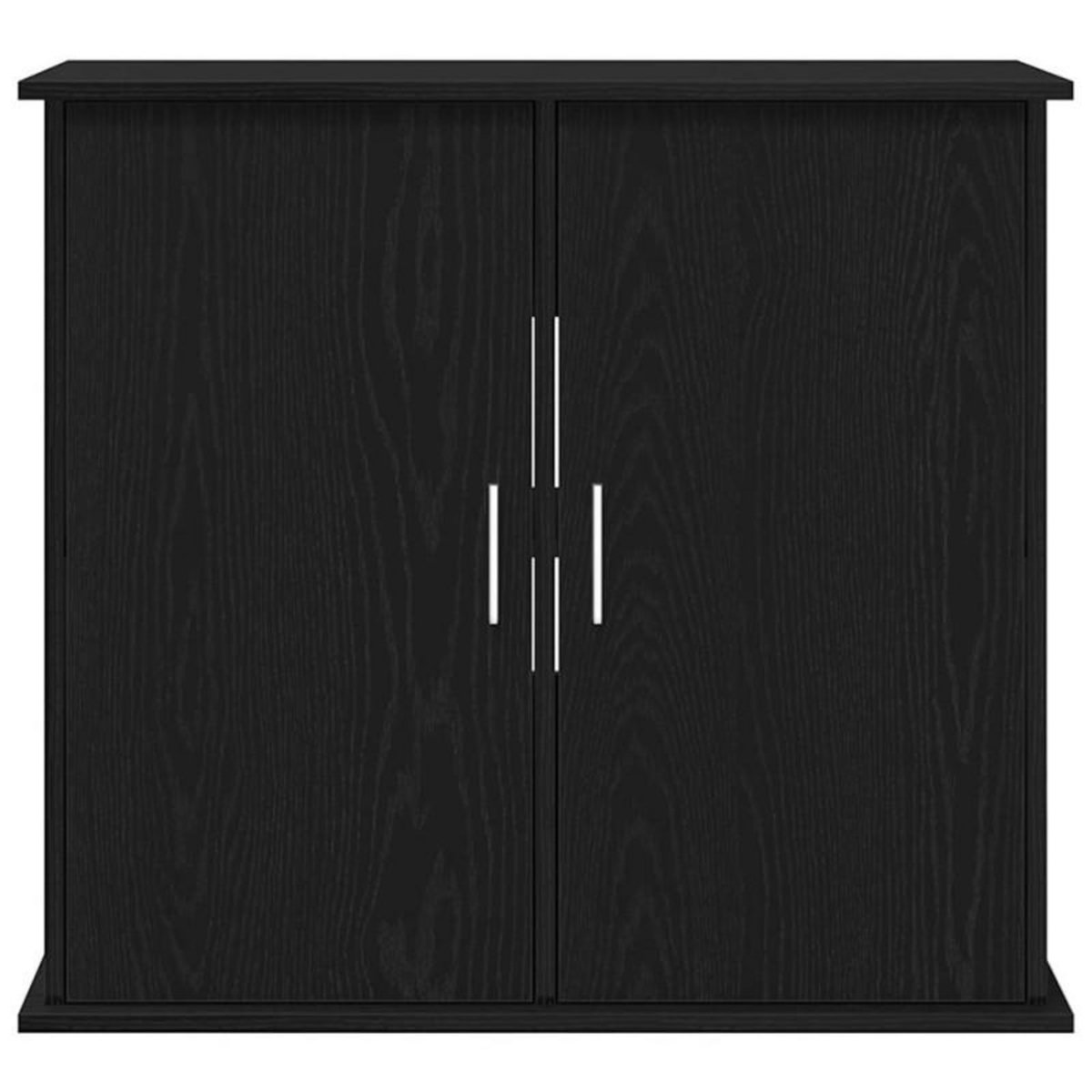 VIDAXL Support pour aquarium chêne noir 81x36x73 cm bois d ingénierie